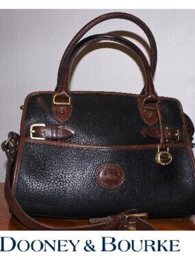 Vintage Dooney & Bourke Speedy Satchel Bag Handbag Don't make 'em like they use2